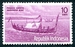 N°0236-1961-INDONESIE-BATEAU D'AMBON-10S-LILAS 